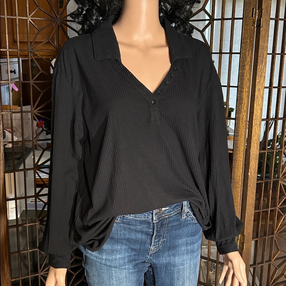 NWT NORDSTROM OPEN EDIT TOP M